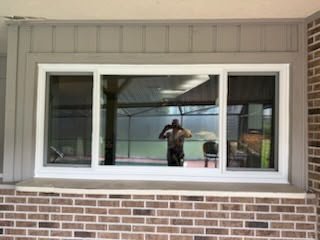 Recent impact window project Lakeland FL